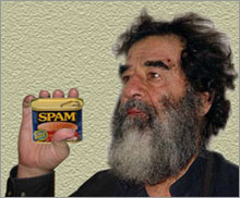 Saddam Spam